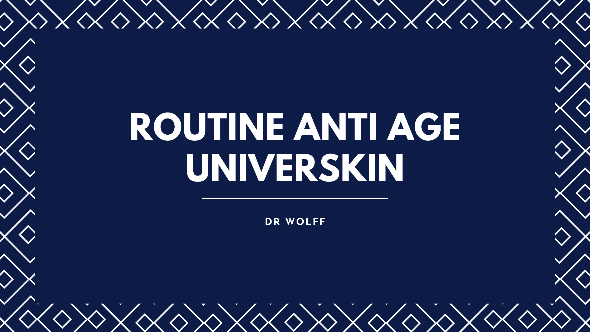 Sérums UNIVERSKIN à Brive la gaillarde DR WOLFF